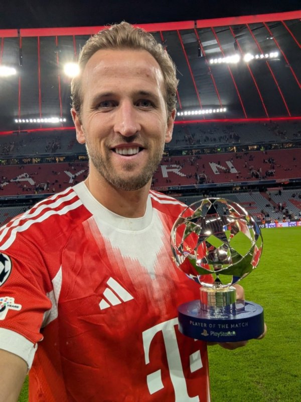 凯恩：我身心都处于生涯最佳竞技状态   全场最佳奖杯？我儿子