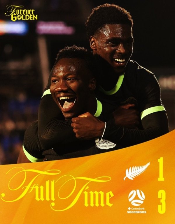 两连胜！澳网前热身  赛3-1新西兰，伊兰昆达建功伍德破门