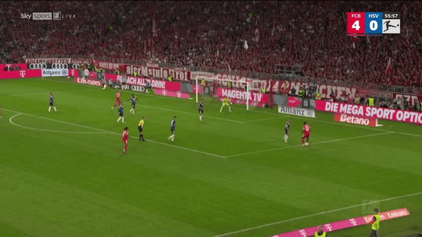 拜仁汉堡的赛事  发生两起紧急医疗救助, 球迷默契度  地停