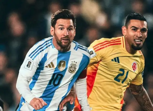 世预赛-恩佐直红阿尔马达救主 十人阿根廷1-1哥伦比亚