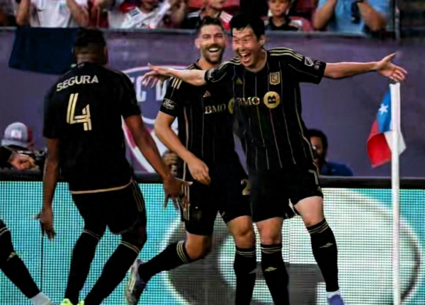 美国洛杉矶FC球员孙兴慜谈54秒闪电得分