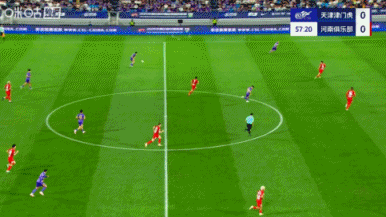 津门虎打破僵局！阿代米射球  王国明抢救  脱手，王秋明补射