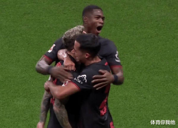 一场3-1! 让勒沃库森德甲首胜: 滕哈格一走人, 球队9打11都能赢