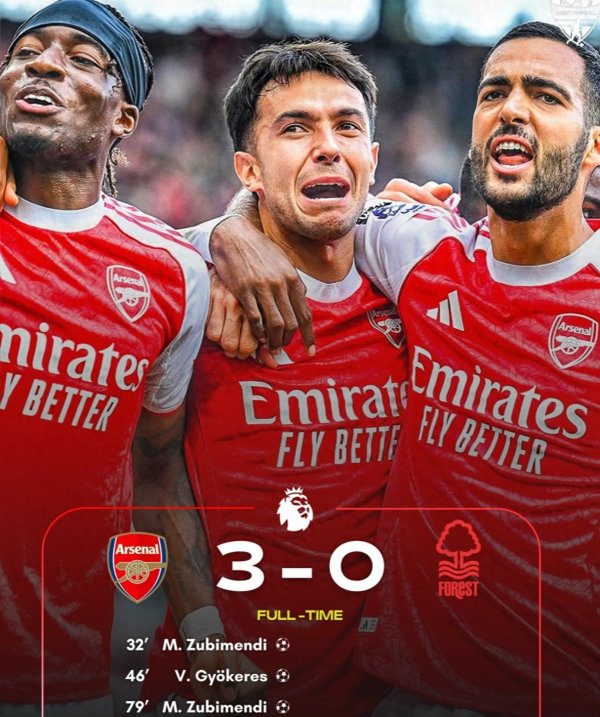 阿森纳3-0森林, 一战证明4大事: 老队员上限3连亚, 该