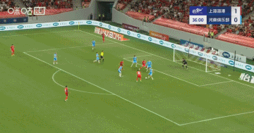 半场完成传射！第36分钟，维塔尔远射破门，海港2-0领跑  