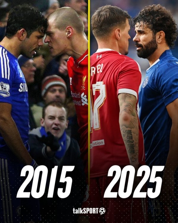 10年恩怨！40岁斯科特尔与37岁迭戈科斯塔传奇赛再次冲突顶