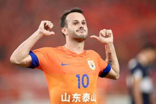 卡扎伊什维利攻入本赛季个人中超第23球，暂领跑射手榜